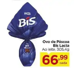 Carrefour Ovo de Páscoa Bis Lacta Ao leite, oferta