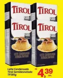 Fort Atacadista Leite Condensado Tirol Semidesnatado TP oferta