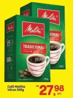 Fort Atacadista Café Melitta Vácuo oferta