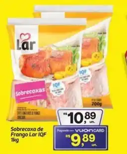 Fort Atacadista Sobrecoxa de Frango Lar IQF oferta