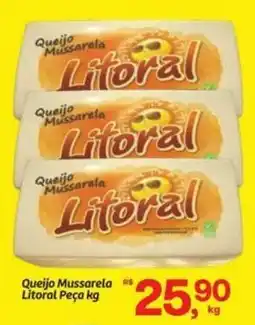 Fort Atacadista Queijo Mussarela Litoral Peça oferta