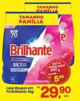 Fort Atacadista Lava Roupas em Pó Brilhante oferta