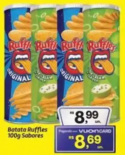 Fort Atacadista Batata Ruffles Sabores oferta