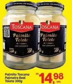 Fort Atacadista Palmito Toscana Palmeira Real Tolete oferta