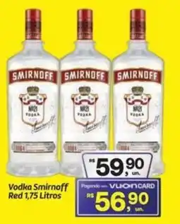 Fort Atacadista Vodka Smirnoff Red oferta