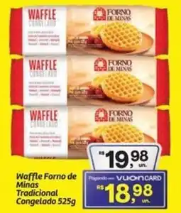 Fort Atacadista Waffle Forno de Minas Tradicional Congelado oferta