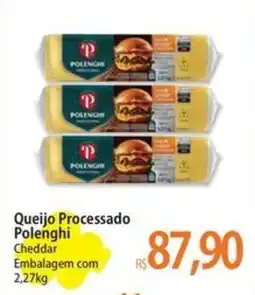 Atacadão Queijo Processado Polenghi Cheddar Embalagem oferta