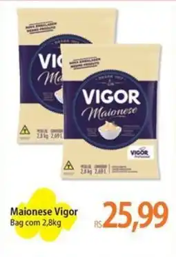 Atacadão Maionese Vigor Bag oferta