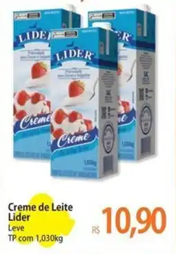 Atacadão Creme de Leite Lider oferta