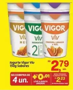 Fort Atacadista logurte Vigor Viu Sabores oferta
