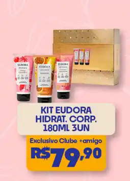 Boa Supermercados KIT EUDORA HIDRAT. CORP. 180ML 3UN oferta