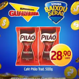 Supermercados Guanabara Café Pilão Trad. oferta