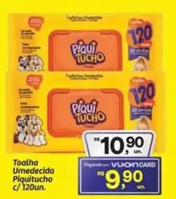 Fort Atacadista Toalha Umedecida Piquitucho oferta