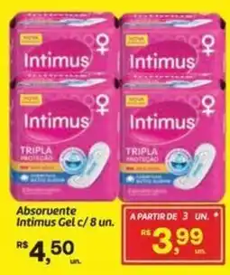 Fort Atacadista Absorvente Intimus Gel oferta