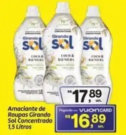 Fort Atacadista Amaciante de Roupas Girando Sol Concentrado oferta