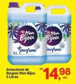 Fort Atacadista Amaciante de Roupas Mon Bijou oferta