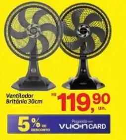 Fort Atacadista Ventilador Britânia 30cm oferta