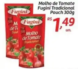 Comper Molho de Tomate Fugini Tradicional Pouch oferta