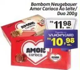 Comper Bombom Neugebauer Amor Carioca Ao leite/ Duo oferta