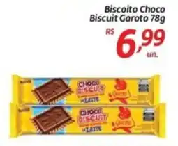 Comper Biscoito Choco Biscuit Garoto oferta