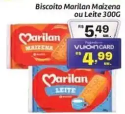Comper Biscoito Marilan Maizena ou Leite oferta