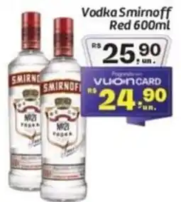 Comper Vodka Smirnoff Red oferta