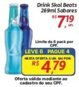 Comper Drink Skol Beats Sabores oferta