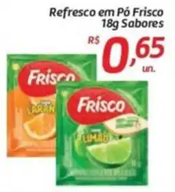 Comper Refresco em Pó Frisco Sabores oferta