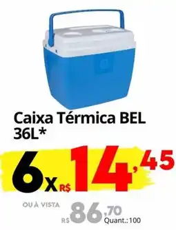 Althoff Supermercados Caixa Térmica BEL oferta