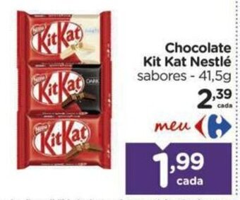 Carrefour Chocolate Kit Kat Nestle 41.5g oferta
