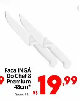 Althoff Supermercados Faca INGÁ Do Chef 8 Premium 48cm oferta