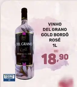 Supermercados Jau Serve VINHO DEL GRANO GOLD BORDÔ oferta