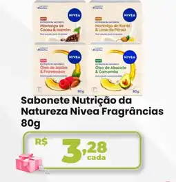 Ultrabox Sabonete Nutrição da Natureza Nivea Fragrâncias oferta