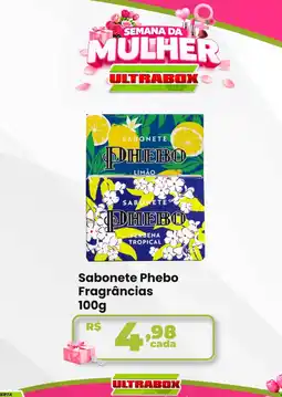Ultrabox Sabonete Phebo Fragrâncias oferta