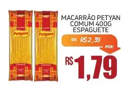 Economart Atacadista Macarrão petyan comum espaguete oferta