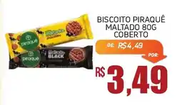 Economart Atacadista Biscoito piraquê maltado coberto oferta
