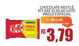 Economart Atacadista Chocolate nestlé kit kat ao leite preço especial oferta