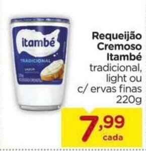 Carrefour Requeijao Cremoso Itambe 220g oferta