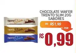 Economart Atacadista Chocolate wafer trento slim sabores oferta
