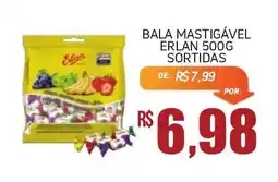 Economart Atacadista Bala mastigável erlan sortidas oferta