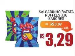 Economart Atacadista Salgadinho batata ruffles sabores oferta