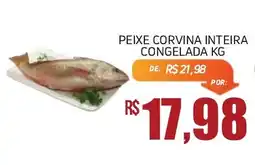 Economart Atacadista Peixe corvina inteira congelada oferta