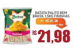 Economart Atacadista Batata palito bem brasil fininhas oferta