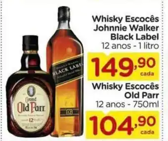 Carrefour Whisky Johnnie Walker Black label 12 Anos 1L oferta