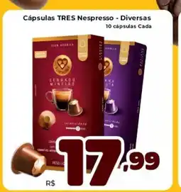 Unicompra Cápsulas TRES Nespresso - Diversas oferta