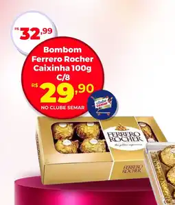 Semar Supermercado Bombom Ferrero Rocher Caixinha oferta