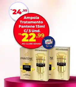 Semar Supermercado Ampola Tratamento Pantene C/3 Und. oferta