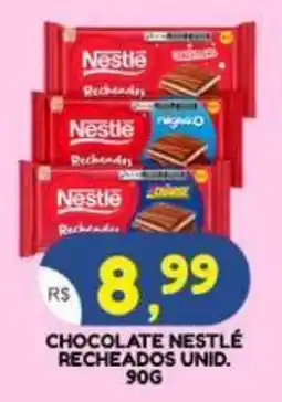 Bramil Supermercados Chocolate nestlé recheados unid. oferta