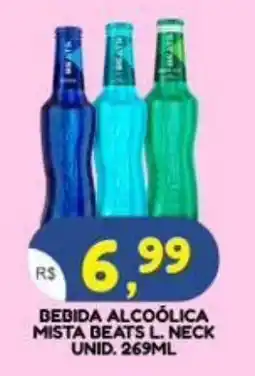 Bramil Supermercados Bebida alcoólica mista beats l. neck oferta