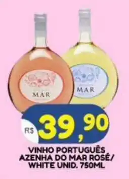 Bramil Supermercados Vinho português azenha do mar rose/ white unid. oferta
